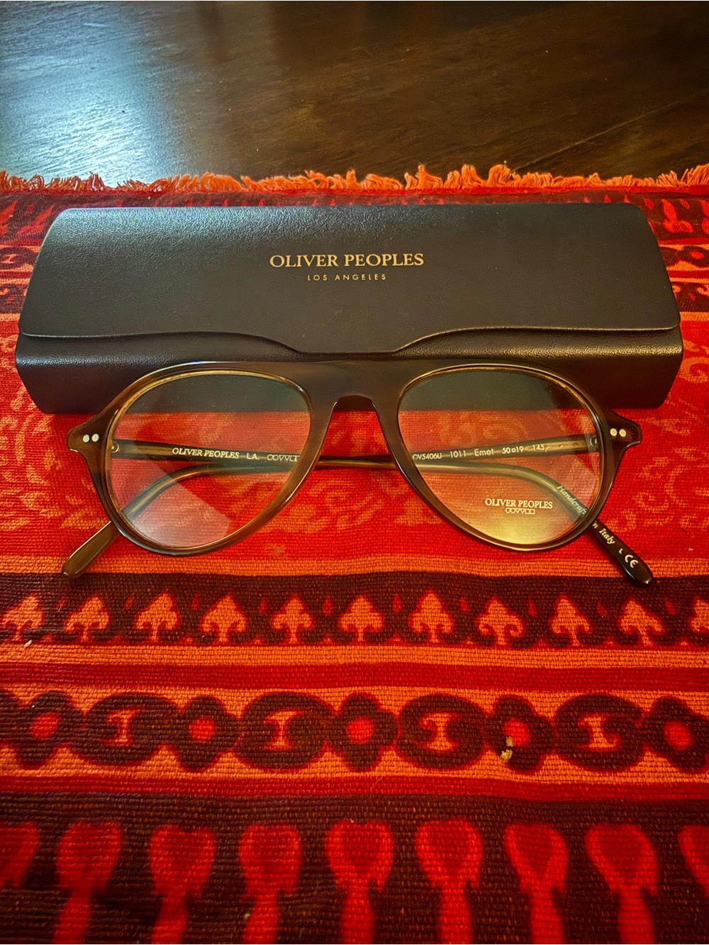 Oliver peoples eyeglasses